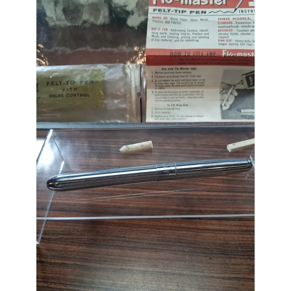 Vintage Flowmaster Felt Tip Pen Valve Control Esterbrook